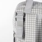 Mochila maternal I Love Vichy Gris - Imagen 17