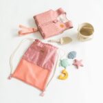 Mochila saco antiarena Pink - Imagen 2