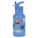 Botella de acero térmica 350ml. Piratas