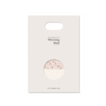 Set de Sábana bajera ajustable para capazo + muselina Gala cerise - Imagen 5