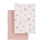 Pack de 2 bajeras para minicuna Doco Calma rosa - Imagen 2