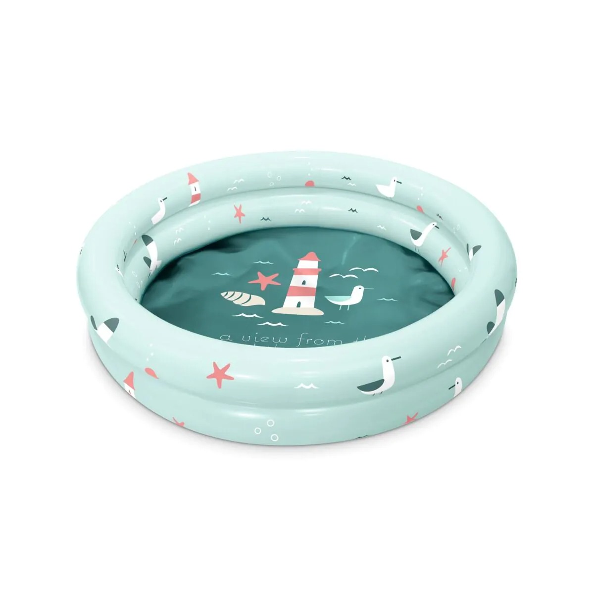 Piscina Hinchable De 100 Cm Para Bebés – Compacta Y Segura, Ideal Para Jardín, Playa O Piscina, Diversión Acuática Asegurada