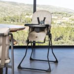 Trona plegable básica Minna beige - Imagen 4
