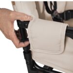 Trona plegable básica Minna beige - Imagen 7